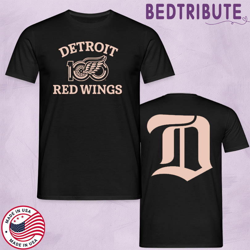 100 Years Of Hockeytown Detroit Red Wings T-Shirt