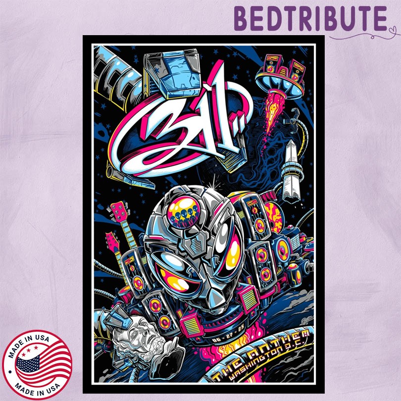 311 June 27 2025 Washington DC Poster