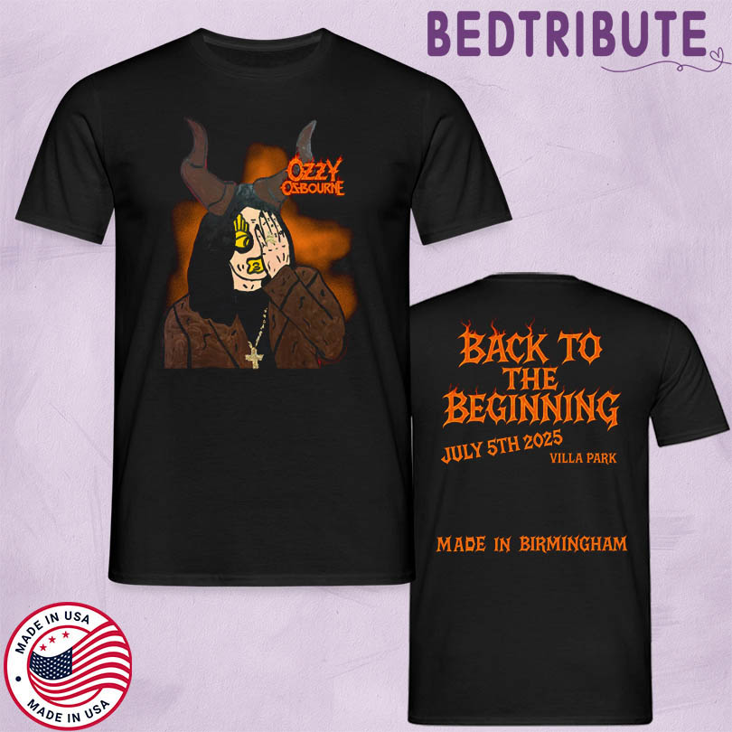 Back To The Beginning Ozzy Osbourne Merch