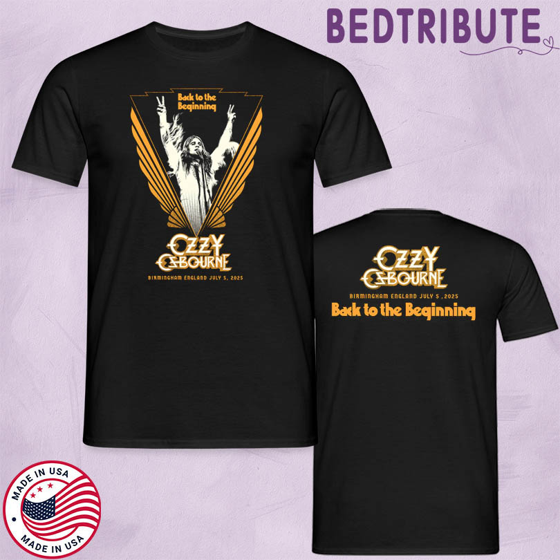 Back To The Beginning Ozzy Osbourne Shep Fairey Shirt
