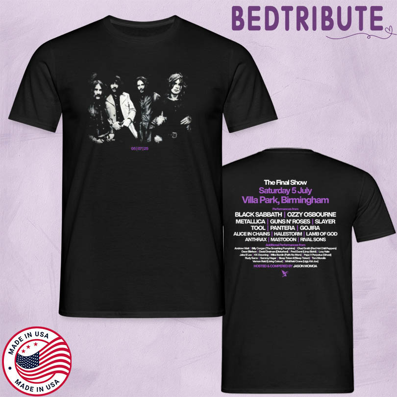 Black Sabbath Band Photo Event T-Shirt