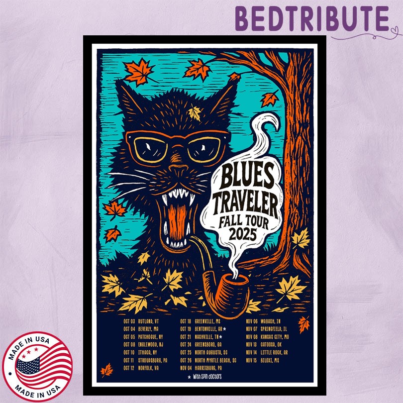 Blues Traveler Fall Tour 2025 Poster