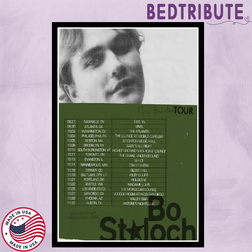 Bo Staloch The Garden Tour 2025 Poster