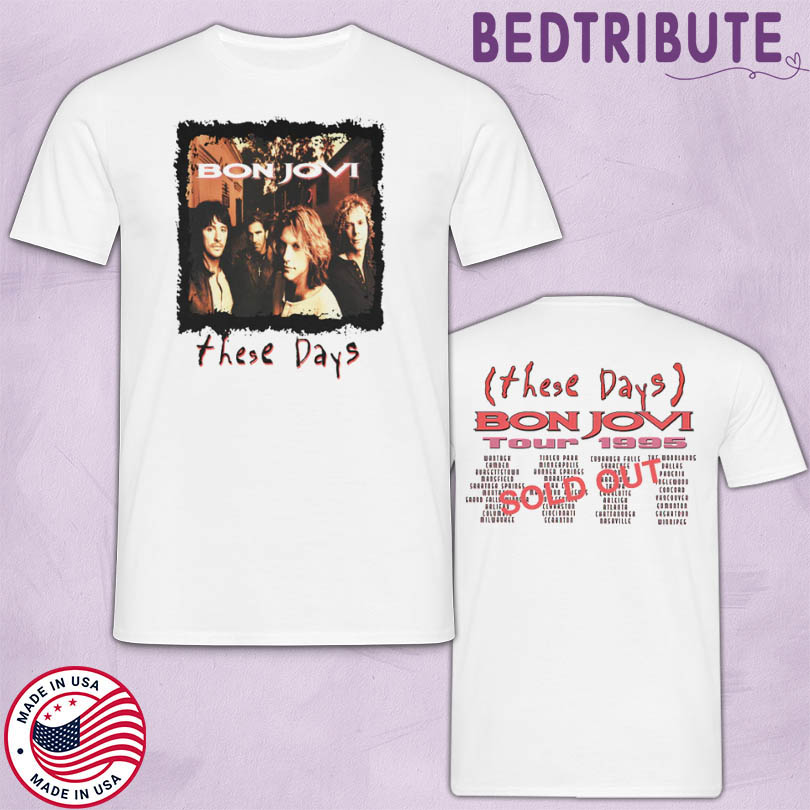 Bon Jovi These Days 1995 Tour Shirt