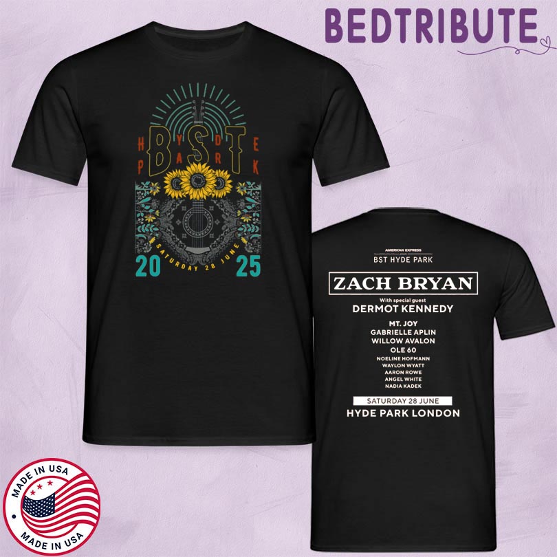 BST Hyde Park Zach Bryan 28th June 2025 Merch Store