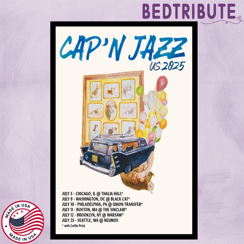 Cap\'n Jazz US 2025 Poster