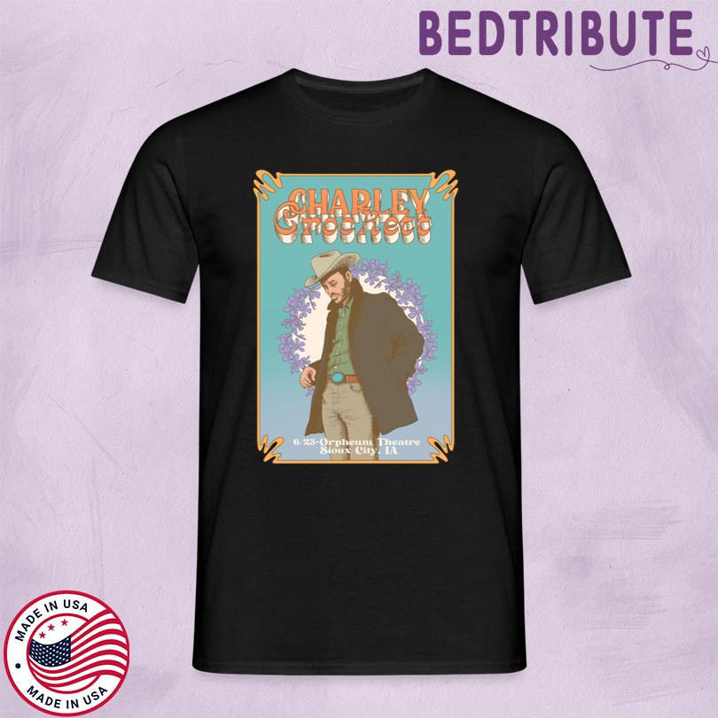 Charley Crockett Tour 2025 Sioux City, IA Shirt