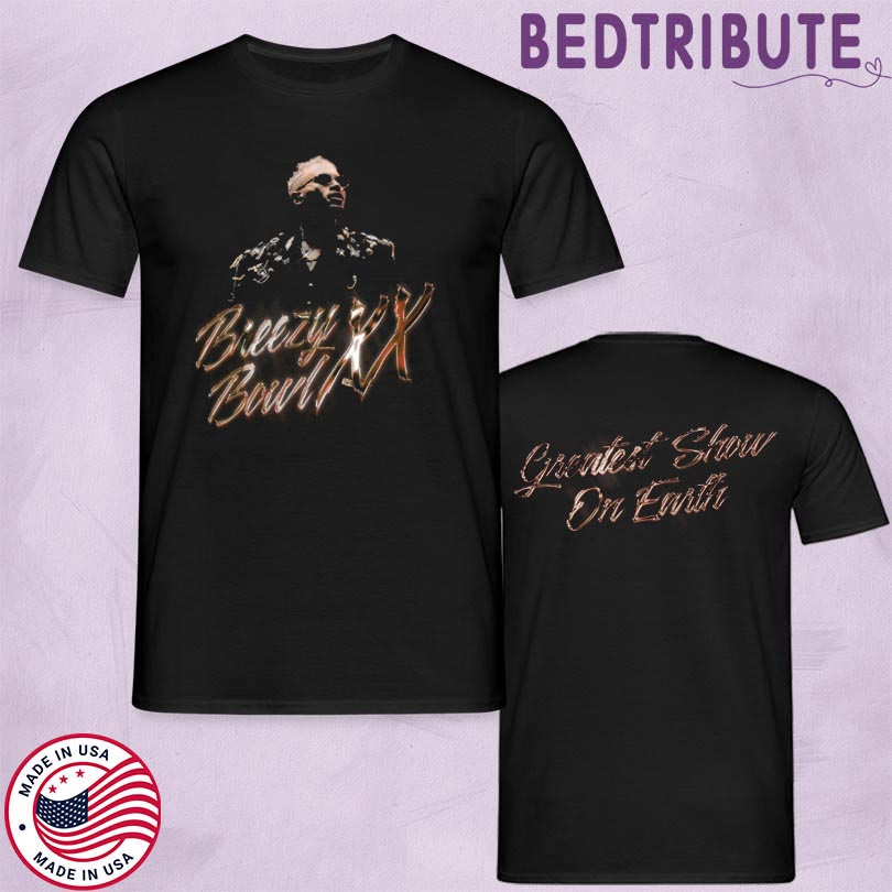 Chris Brown Breezy Bowl Greatest Show On Earth Merch