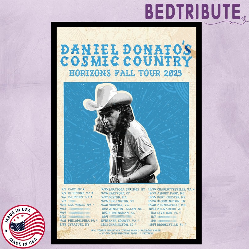 Daniel Donato Cosmic Country Horizons Fall Tour 2025 Poster