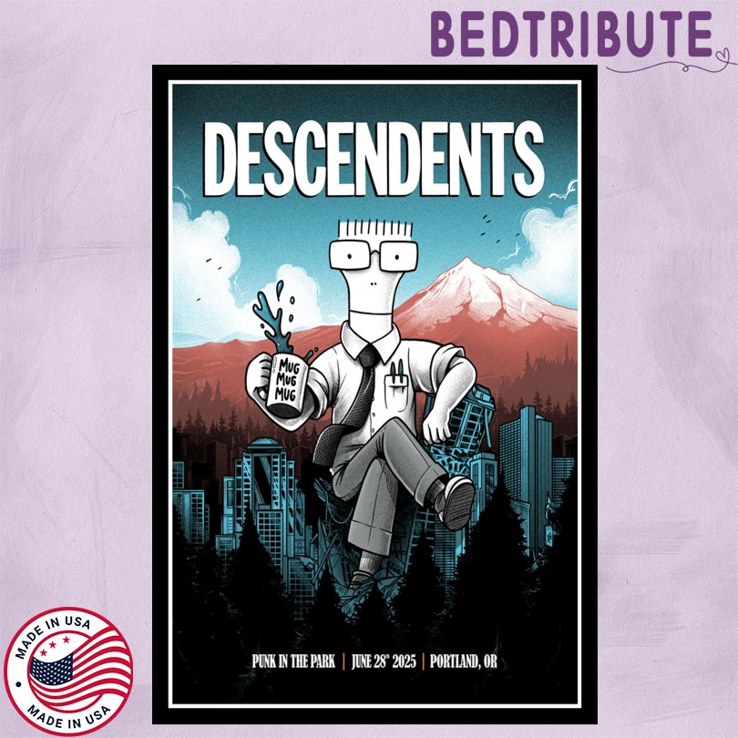 Descendents Punk In The Park Tour 2025 Poster