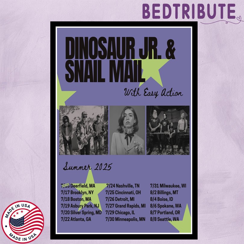 Dinosaur Jr Summer Tour 2025 Poster