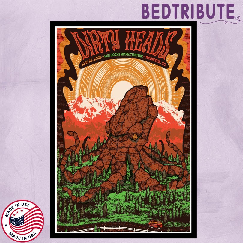 Dirty Heads June 26 2025 Red Rocks Morrison CO Poster