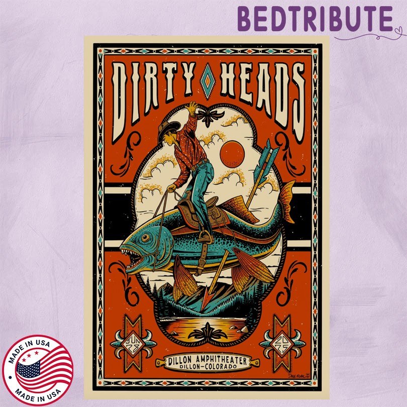 Dirty Heads June 28 2025 Dillon Amphitheater Dillon CO Poster