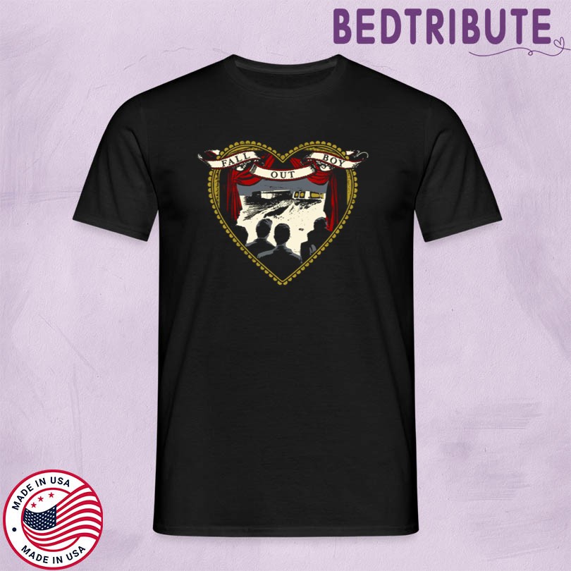 Fall Out Boy Merch Album Cover Heart T-Shirt