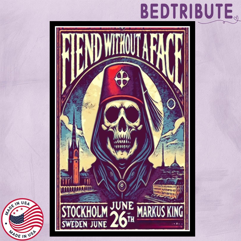 Fiend Without A Face Stockholm Sweden 2025 Poster