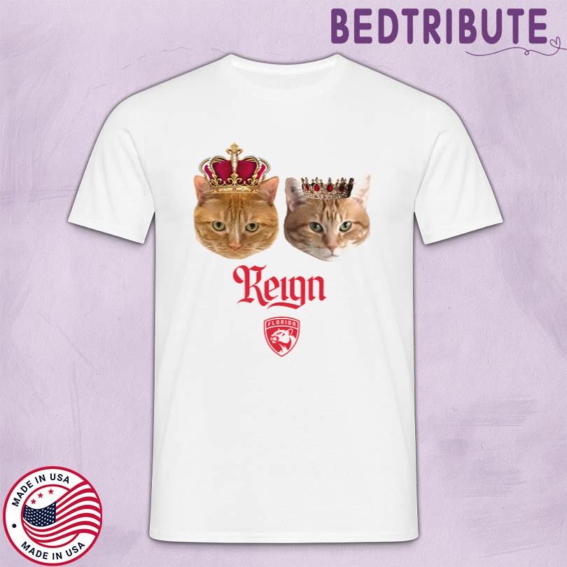 Florida Panthers Coach\'s Cat Reign T-Shirt