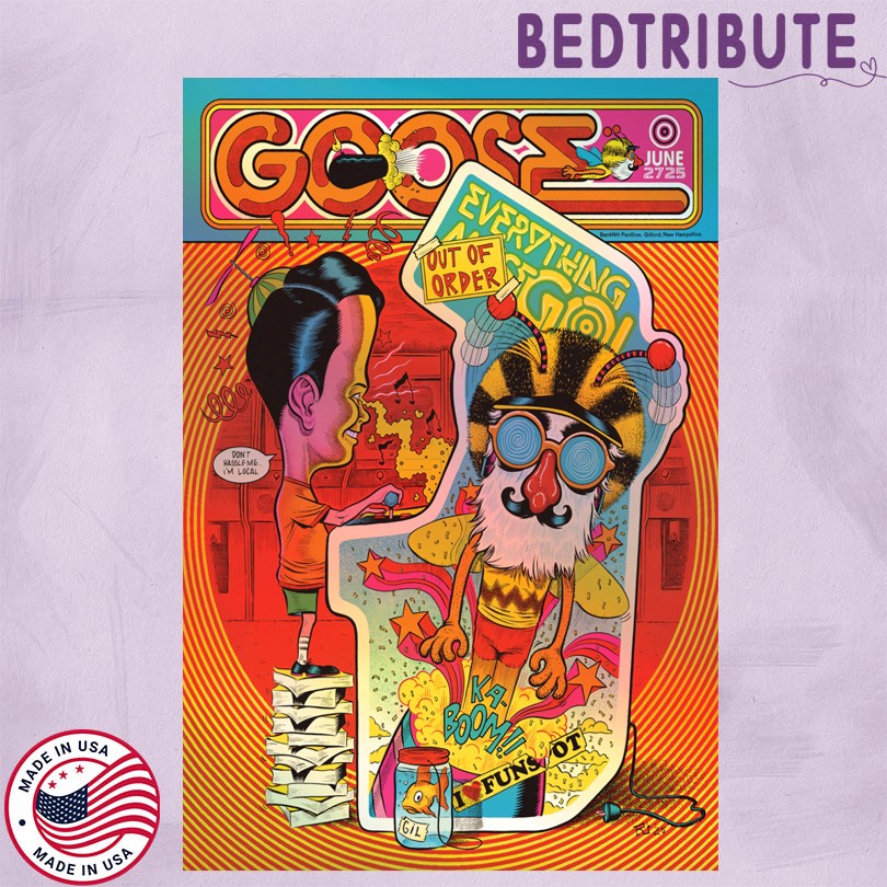 Goose June 27 2025 BankNH Pavilion Gilford NH Poster