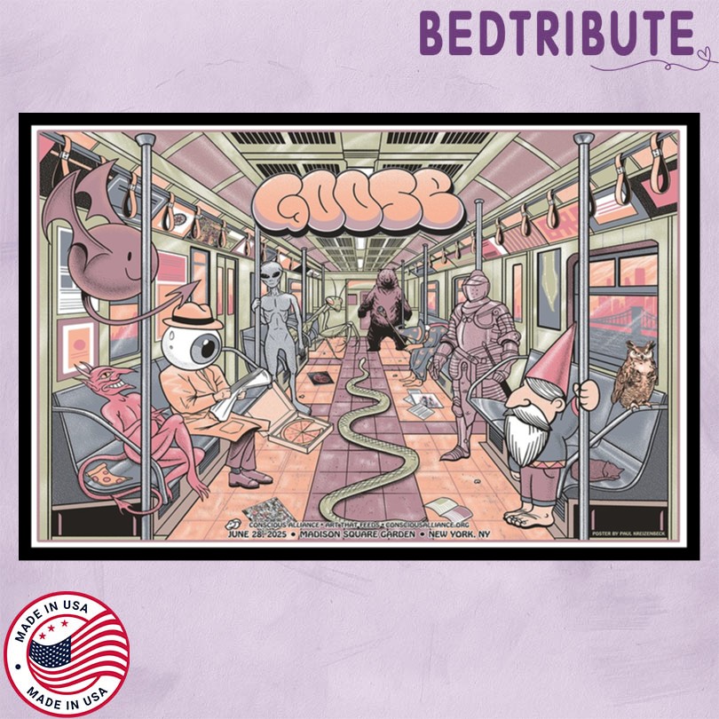 Goose June 28 2025 Madison Square Garden New York NY Poster