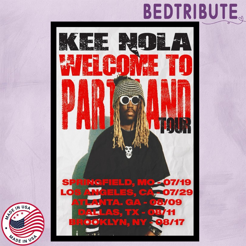 Kee Nola Welcome To Partland Tour 2025 Poster