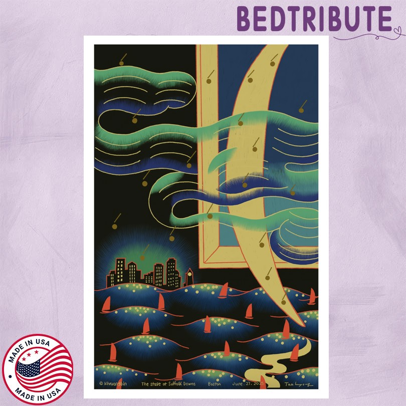 Khruangbin Boston, MA 06 27 2025 Tour Poster