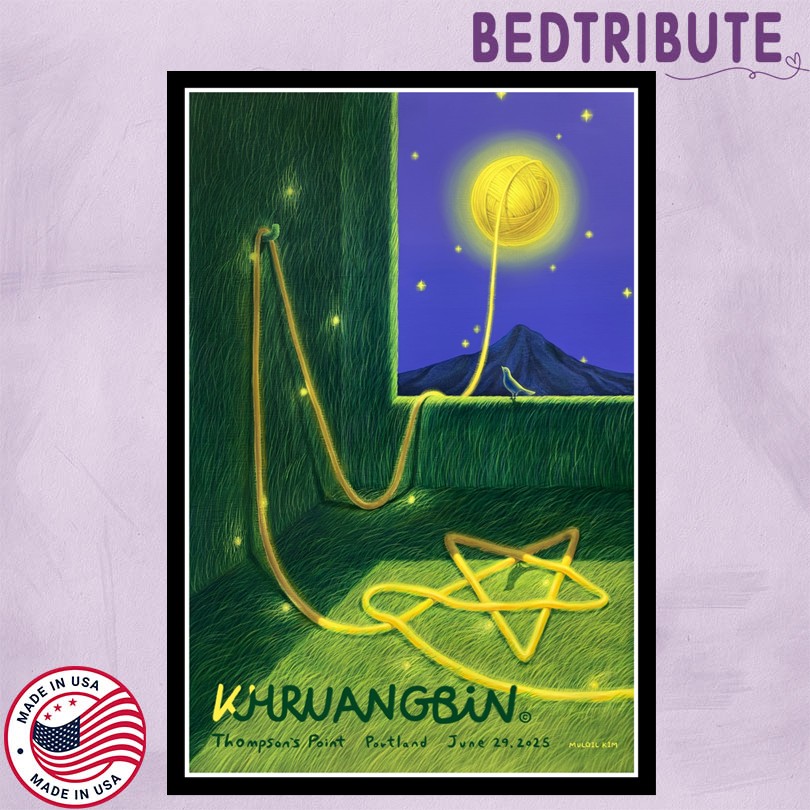 Khurangbin Portland ME 6 29 25 Event Poster