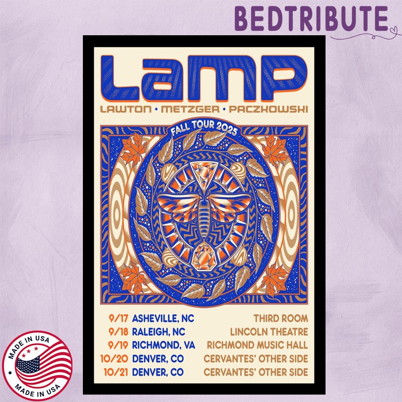 Lamp 2025 Fall Tour Poster