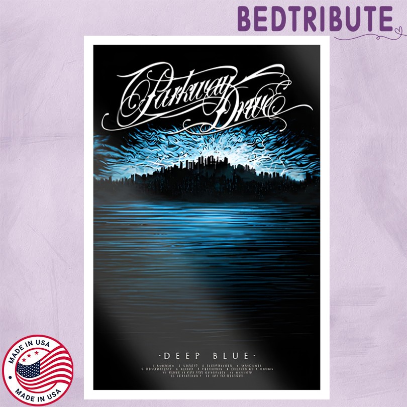 Limited Parkway Drive Deep Blue Poster