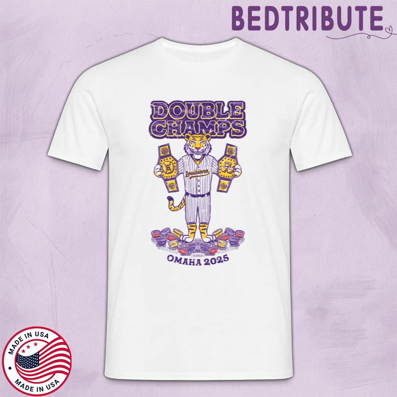 Louisiana Double Champs Omaha 2025 T-Shirt