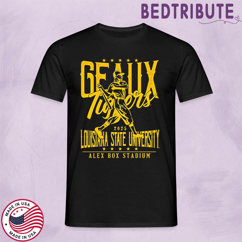 LSU Road to Omaha Alex Box Stadium Shirt