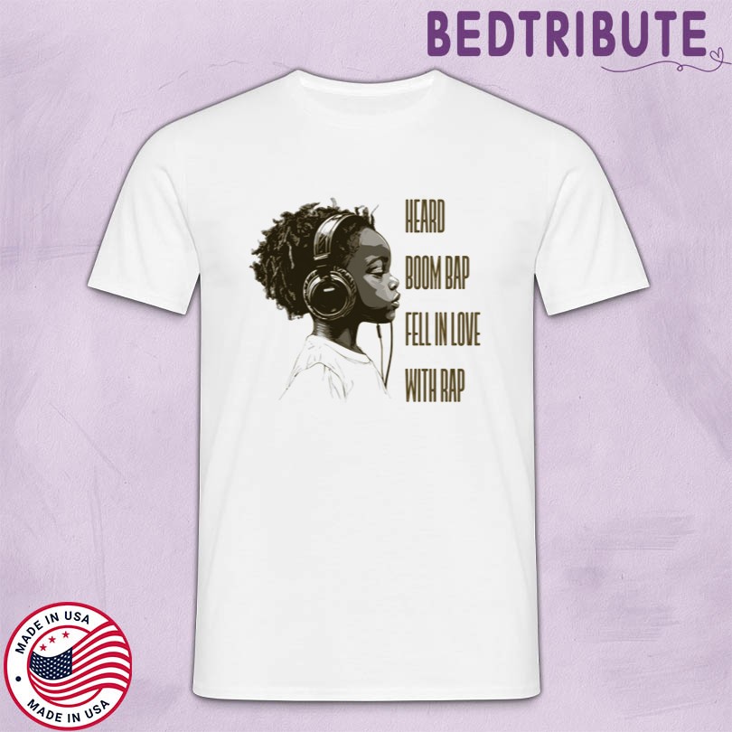 Merch Dan Johns Fell In Love With Rap B&W SoftStyle Shirt