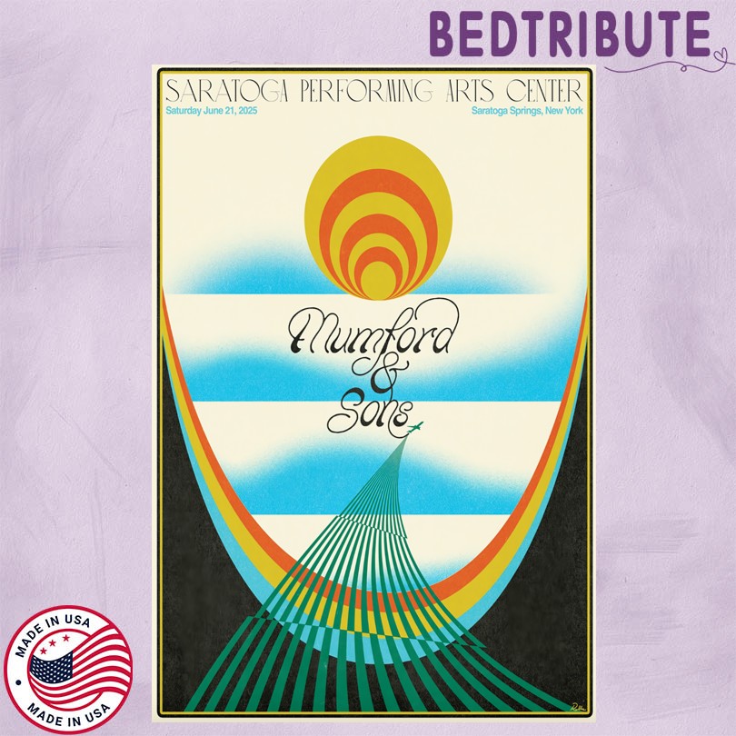 Mumford And Sons June 21 205 Broadview Stage at SPAC in Saratoga Springs, NY Poster