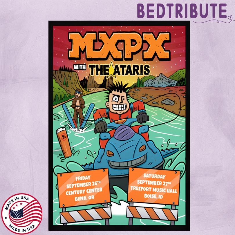 MXPX September 26 2025 Century Center Bend OR Event Poster