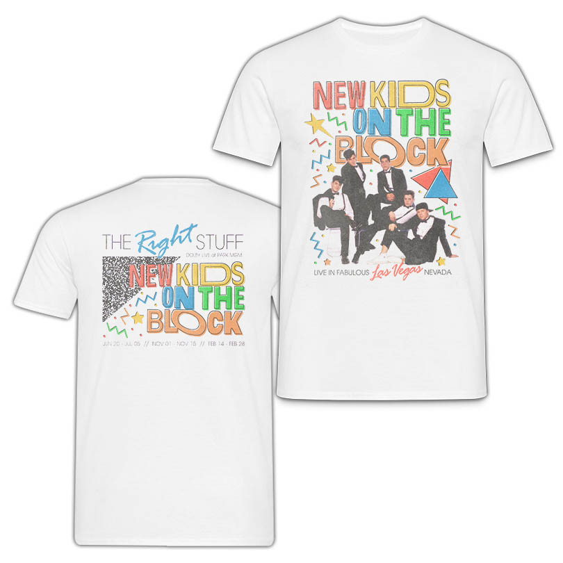 New Kids On The Block The Right Stuff Dolby Theater Merch
