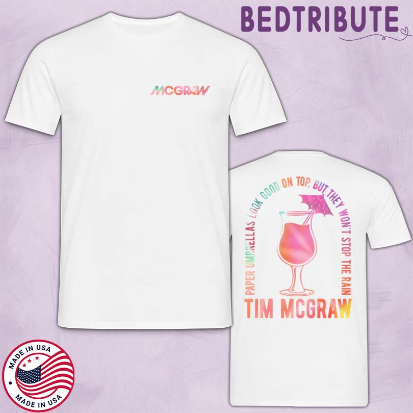New McGraw Paper Umbrellas Merch