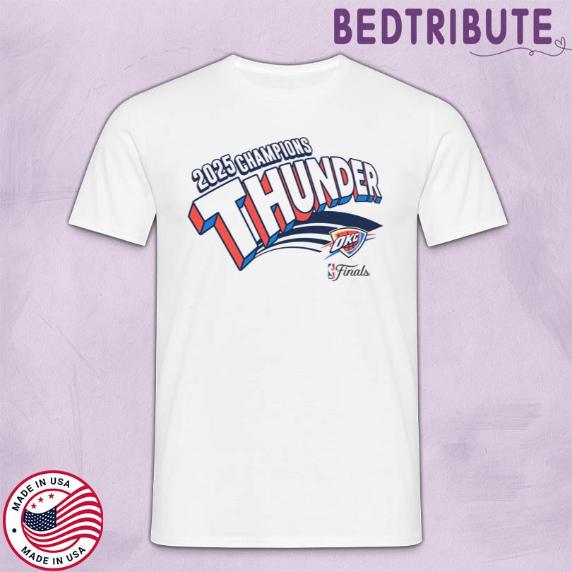 New Oklahoma City Thunder 2025 NBA Champions Comic Merch