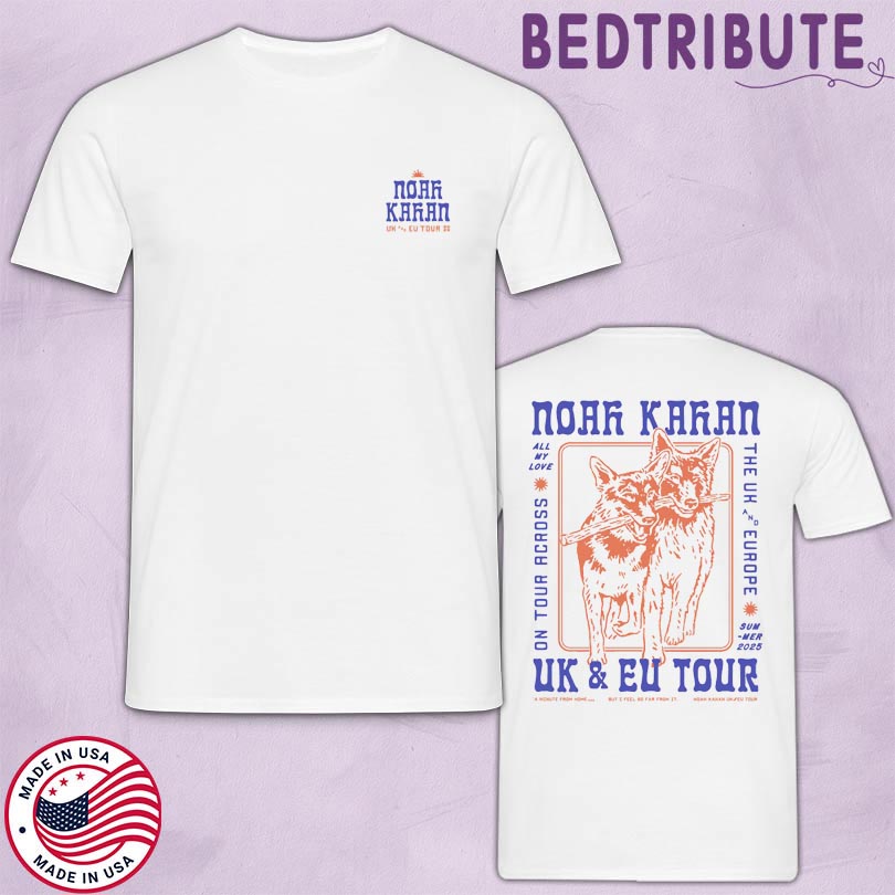 Noah Kahan 2025 Passing Through Tour T-Shirt