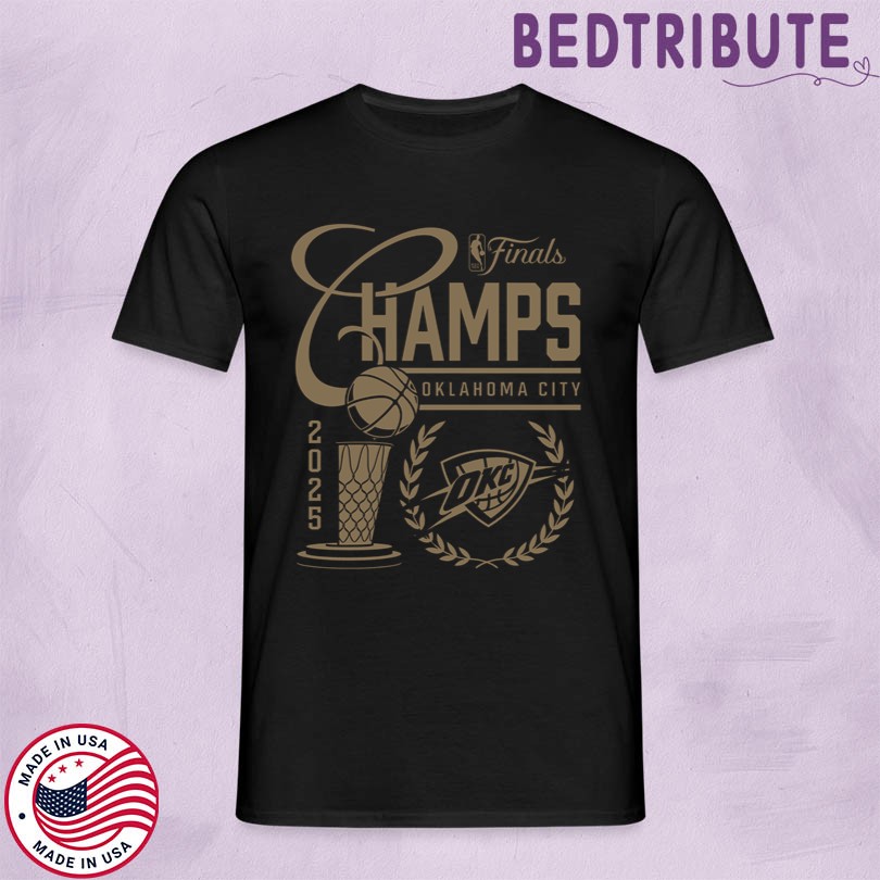 Official OKC Thunder 2025 NBA Champions Sportiqe Shirt