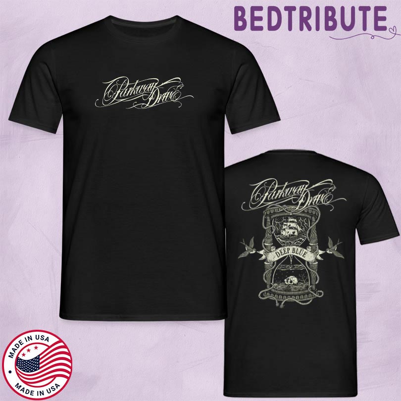 Official Parkway Drive Deep Blue Hourglass Merch