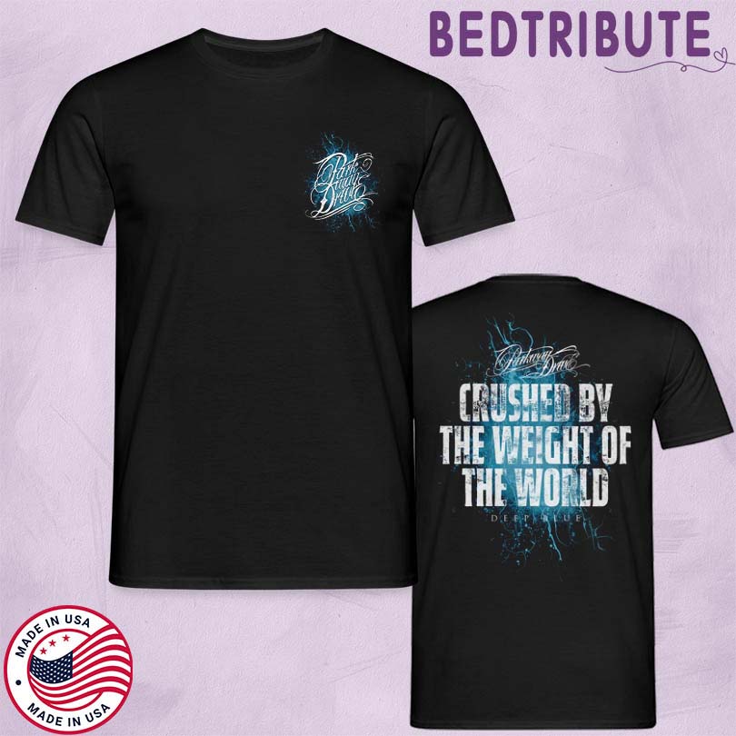 Parkway Drive Merch Deep Blue Crushed Shirt