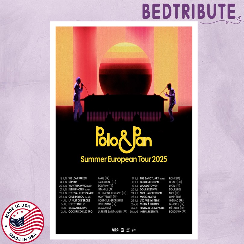 Polo & Pan Summer European Tour 2025 Poster