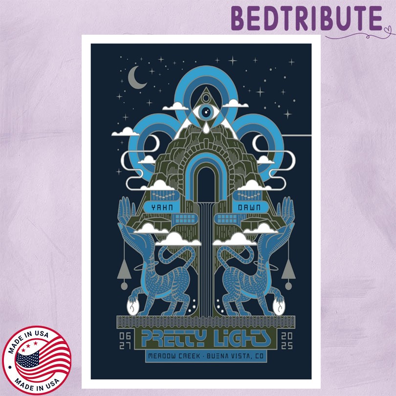 Pretty Lights June 27 2025 Meadow Creek Buena Vista CO Poster
