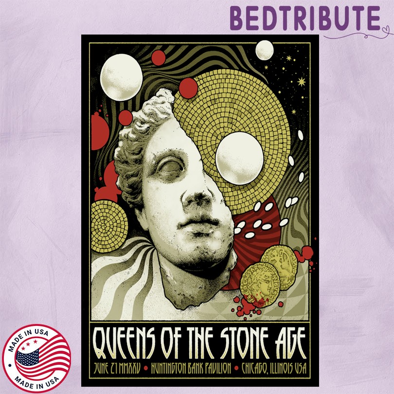 QOTSA Chicago, IL June 21 2025 Event Poster