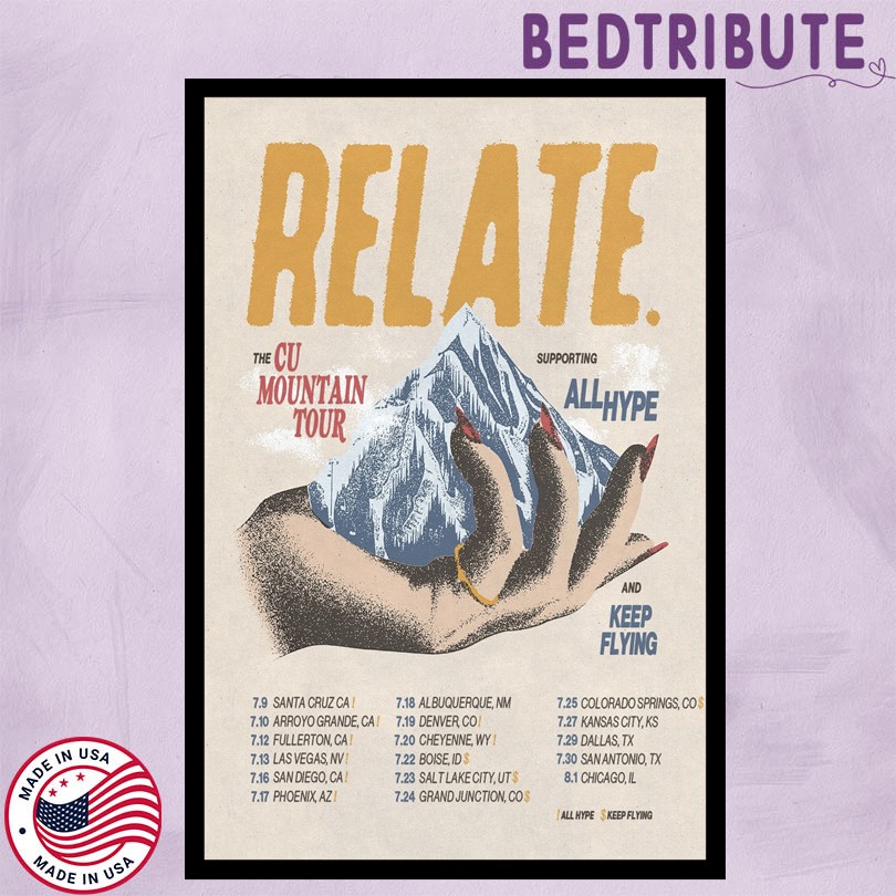 Relate The Cu Mountain Tour Poster