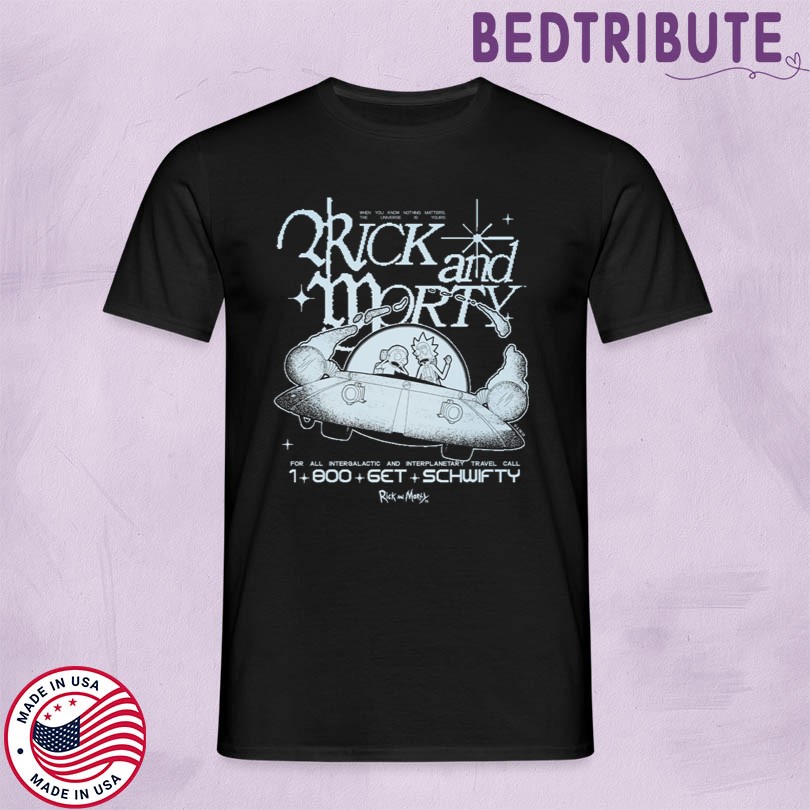 Rick and Morty 1-800 Get Schwifty Shirt