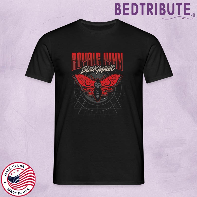 Royale Lynn Merch Black Magic Moth T-Shirt