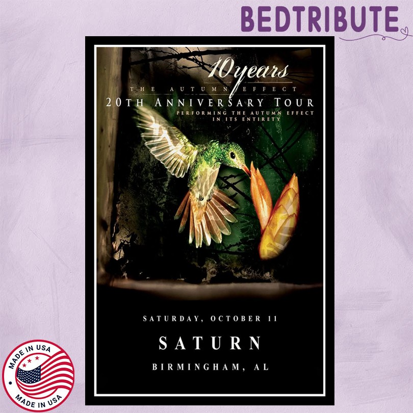 Saturn October 11 2025 Birmingham AL Poster