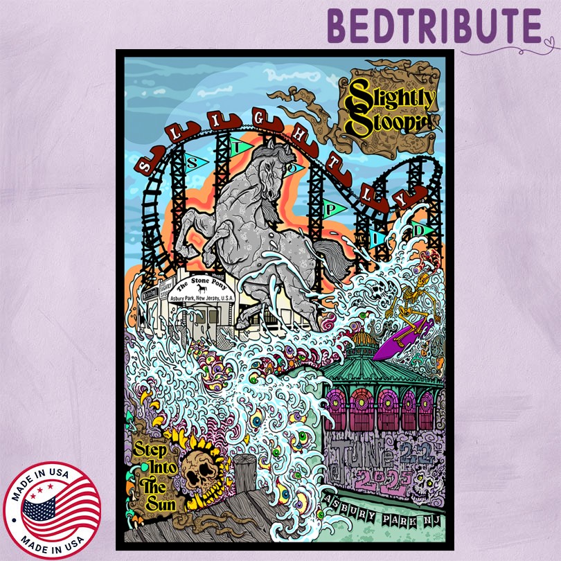 Slightly Stoopid Tour 2025 Asbury Park, NJ Poster