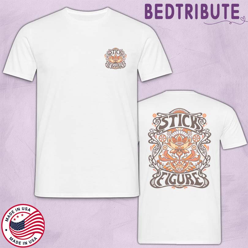 Stick Figure Lotus Flower T-Shirt