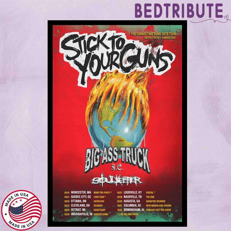 Stick To Your Guns The Connecting Some Dots Tour 2025 Poster
