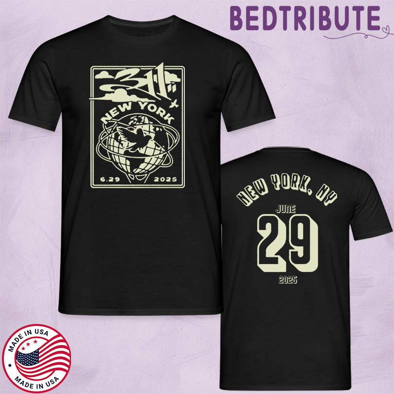 The 311 The Rooftop at Pier 17 New York June 29 2025 Tour Merch